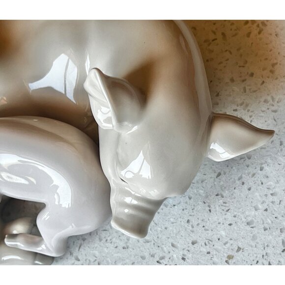 Lladro Porcelain Figurine "Piggy Pile" 01001354 Collectible Gift Animal Lover - Picture 9 of 16